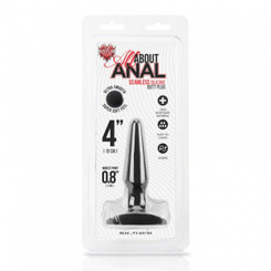 Hustler Silicone Plug 4 Inches Black by Hustler Toys