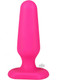 Hustler Silicone Plug 3 Inches Pink Adult Sex Toys