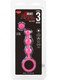 Hustler Toys All About Anal Silicone Anal Beads 3 Balls Pink - Product SKU CNVEF-EHTA3-PNK