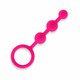 All About Anal Silicone Anal Beads 3 Balls Pink by Hustler Toys - Product SKU CNVEF -EHTA3 -PNK