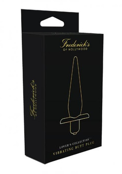 Fredericks of Hollywood Vibrating Anal Massager Black Adult Sex Toy