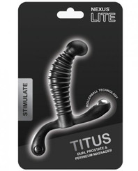 Nexus Titus Prostate Massager Black
