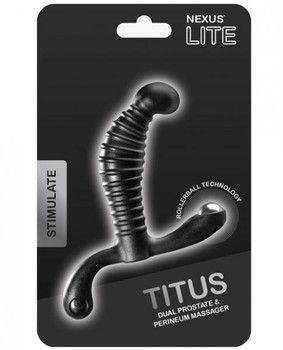 Nexus Titus Prostate Massager Black