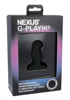 G-play Sm Unisex Vibrator Black Sex Toy