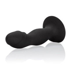 Silicone Anal Stud Black Plug by Cal Exotics