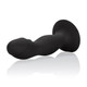 Silicone Anal Stud Black Plug by Cal Exotics