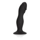Silicone Anal Stud Black Plug by Cal Exotics - view 2