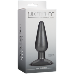 The Big End Charcoal Butt Plug Sex Toys