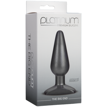 The Big End Charcoal Butt Plug Sex Toys