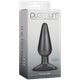 The Big End Charcoal Butt Plug by Doc Johnson