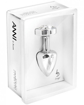 Diogol Anni R Clover T1 Crystal 25mm Silver Adult Sex Toy