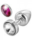 Bling Diogol Anni Butt Plug Magnetic Stone Clear Red by Diogol Sarl - view 2