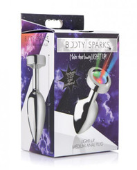 Bootysparks Light Up Anal Plug - Medium Adult Toy