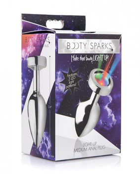 Bootysparks Light Up Anal Plug - Medium by XR LLC