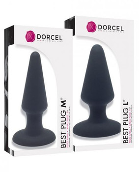 Dorcel Best Plug Expert Kit M/l - Black Adult Sex Toy