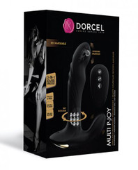 Dorcel P-joy Double Action Prostate Massager - Black Best Adult Toys