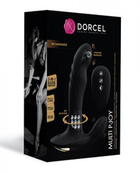 Dorcel P-joy Double Action Prostate Massager - Black by Lovely planet