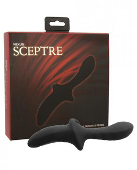 Nexus Sceptre Rotating Prostate Probe Black Adult Sex Toys