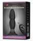 Pretty Love Remote Control Beaded Plug 4 Function Black Adult Sex Toys