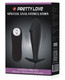Pretty Love Vibrating Penis Shaped Butt Plug Black by Liaoyang Baile Health Care - view 3