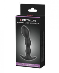 Pretty Love Special Anal Massager - Black Sex Toys