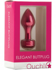 Ouch Elegant Butt Plug Pink by Shots Toys