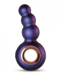 Hueman Outer Space Vibrating Anal Plug - Purple Adult Toys