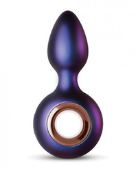Hueman Deep Space Vibrating Anal Plug - Purple Best Sex Toy