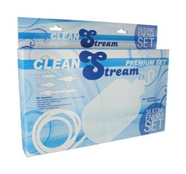 Clean Stream Premium Silicone Enema Set Sex Toy