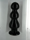 Three Bumps For Your Rump Butt Plug Black Large by XR Brands - view 2