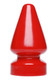 Anal Destructor Plug Large Red by XR Brands - view 2