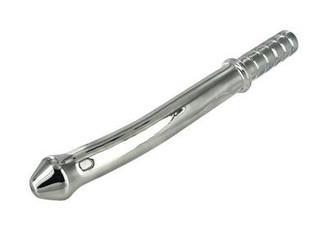 Stainless Steel Phallic Baton by XR Brands