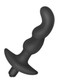 Onyx Vibrating Silicone Anal Plug Black by XR Brands - view 2