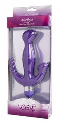 Amethyst 7 Mode Triple Stimulation Vibe Purple Adult Sex Toys
