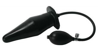 Super Large Inflatable Butt Plug Black