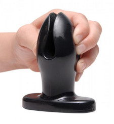 Anal Anchor Flared Anal Plug Black by XR Brands