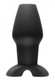 XR Brands Invasion Hollow Silicone Anal Plug Large Black - Product SKU CNVXR-AD926-LARGE