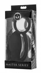 Bomber Vibrating Silicone Anal Plug With Erection Ring by XR Brands