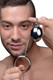 Stainless Steel Erection Ring And Anal Plug Silver by XR Brands - view 2