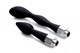 Premium Silicone Enema Attachment Set Black by XR Brands