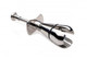 Petite Stainless Steel Anal Lock Anal Plug by XR Brands - view 4