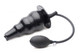 Huge Inflatable Enema Butt Plug Black by SC Novelties - view 4