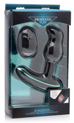 Rimsation 7X Silicone Prostate Vibe With Rotating Beads by XR Brands