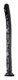 Hosed Realistic 19 Inches Anal Dildo Black by XR Brands - view 4