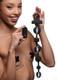 21x Dark Rattler Vibrating Silicone Anal Beads With Remote by XR Brands - Product SKU CNVXR -AG787