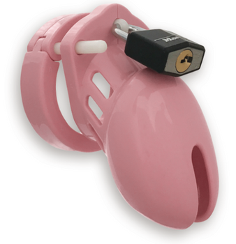 Complete Package Pink Cage Ring, Spacers, Lock, Pins & Locks Best Sex Toys