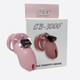 Chastity Device Solid Pink 3 1/4  inches Sex Toy
