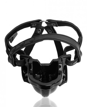 Watersport Strap On Piss Gag Black by OXBALLS