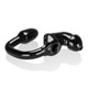 Oxballs Tailpipe Chastity Shaftlock & Asslock Butt Plug Black - view 2