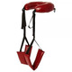 Sportsheets Saffron Thigh Sling Black Red Sex Position Strap - view 4